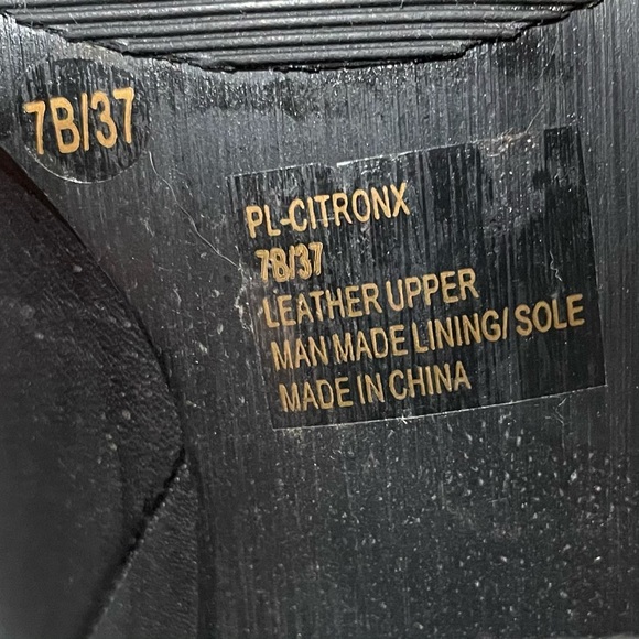 BCBGeneration Black Leather Mid-Calf Boots - Sz 7B - Picture 8 of 10